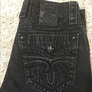 COPY - Rock revival jeans 39 inch 29 waist straig…